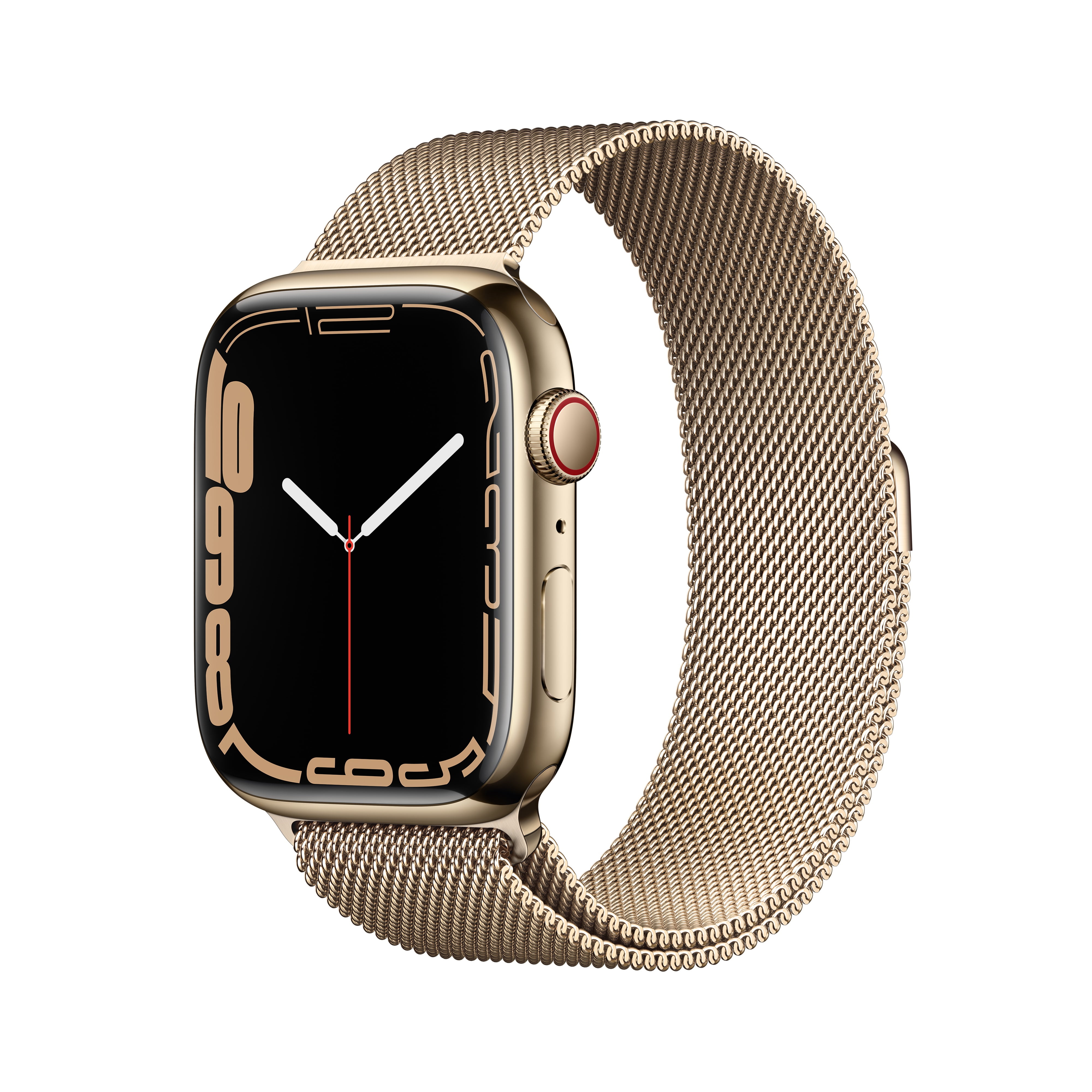 Apple Watch 7 gold stainless Cel おまけ付き-