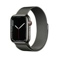 thumbnail image 1 of Apple Watch Series 7 GPS + Cellular, 45mm Graphite Stainless Steel Case with Graphite Milanese Loop, 1 of 10