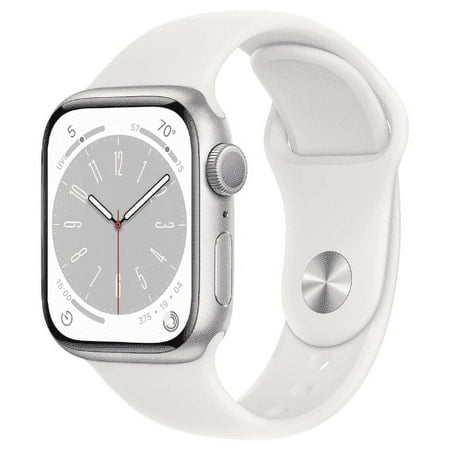 Apple Watch Series 8 41mm WIFI Silver w/ SM Sport Band-A Grade