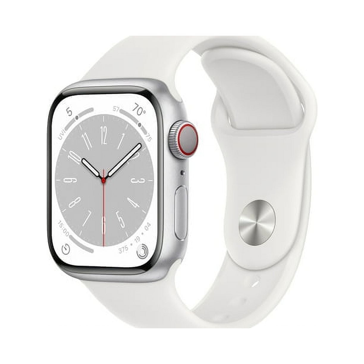 Restored Apple Watch Series 8 Cellular 41mm Sliver (Refurbished)