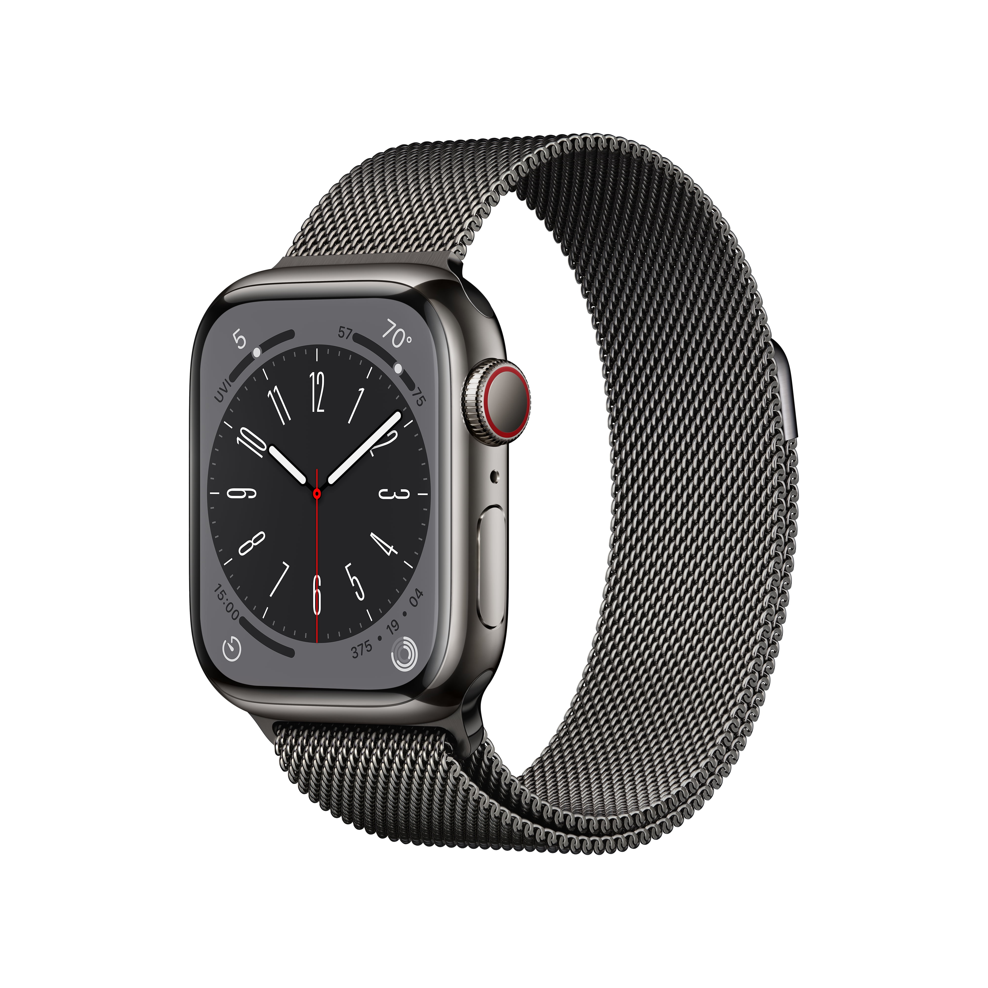 Apple Watch Series 8 GPS+Cellular, 41mm, Stainless Steel Apple Watch Series 8 GPS+Cellular, 41mm, Stainless Steel