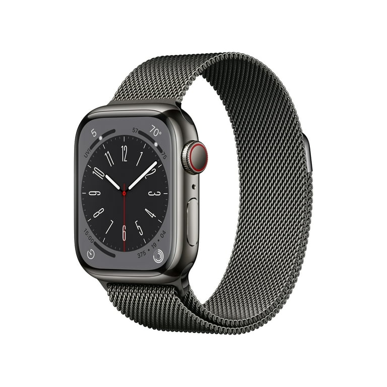 Apple Watch Series 8 GPS+Cellular, 41mm, Stainless Steel