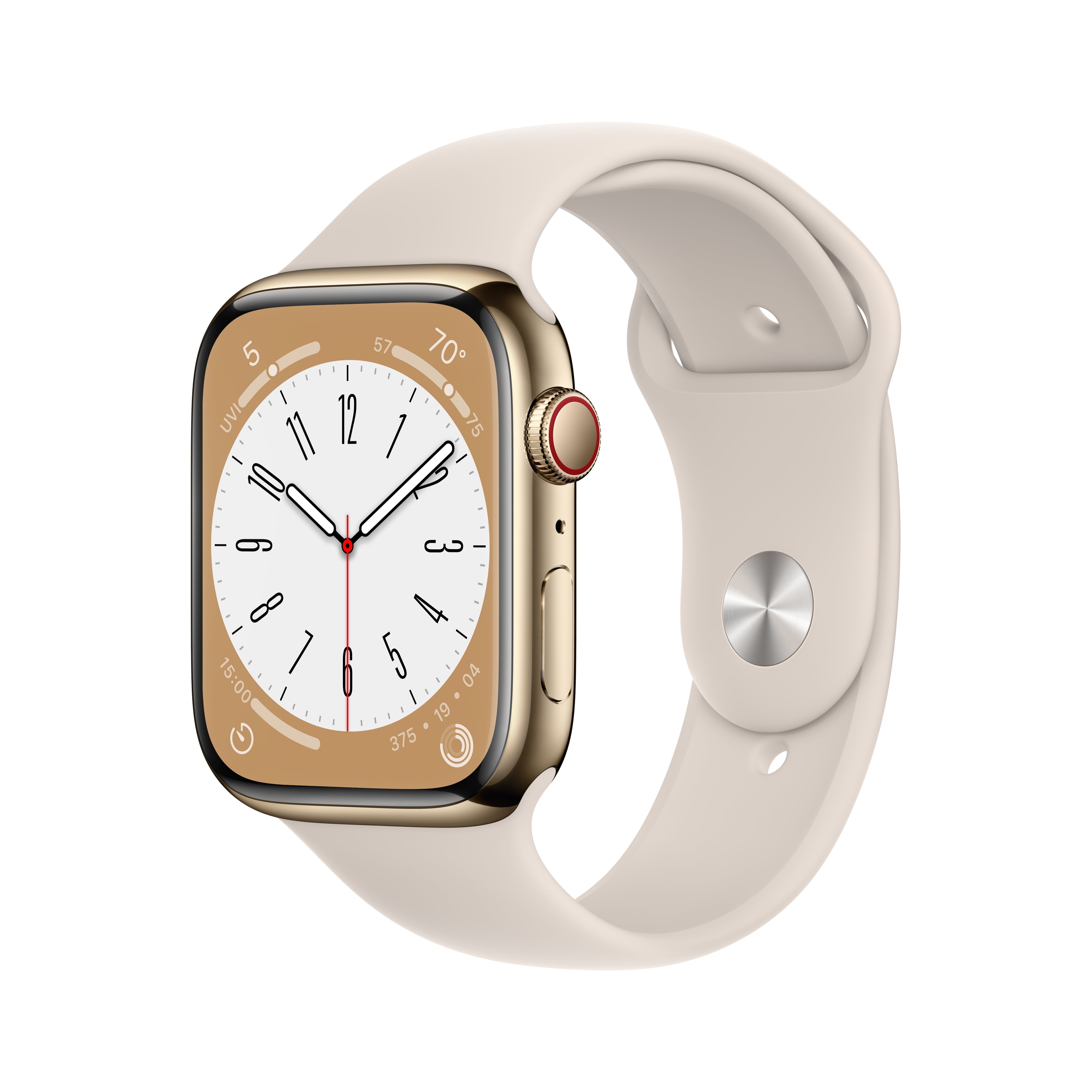 Apple Watch Series 8 GPS + Cellular, 45mm Gold Case Apple Watch Series 8 GPS + Cellular, 45mm Gold Case