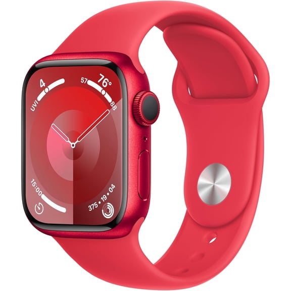 Pre-Owned Apple Watch Series 9 Aluminum 45mm A2980 (GPS Only) Smart Watch, Red