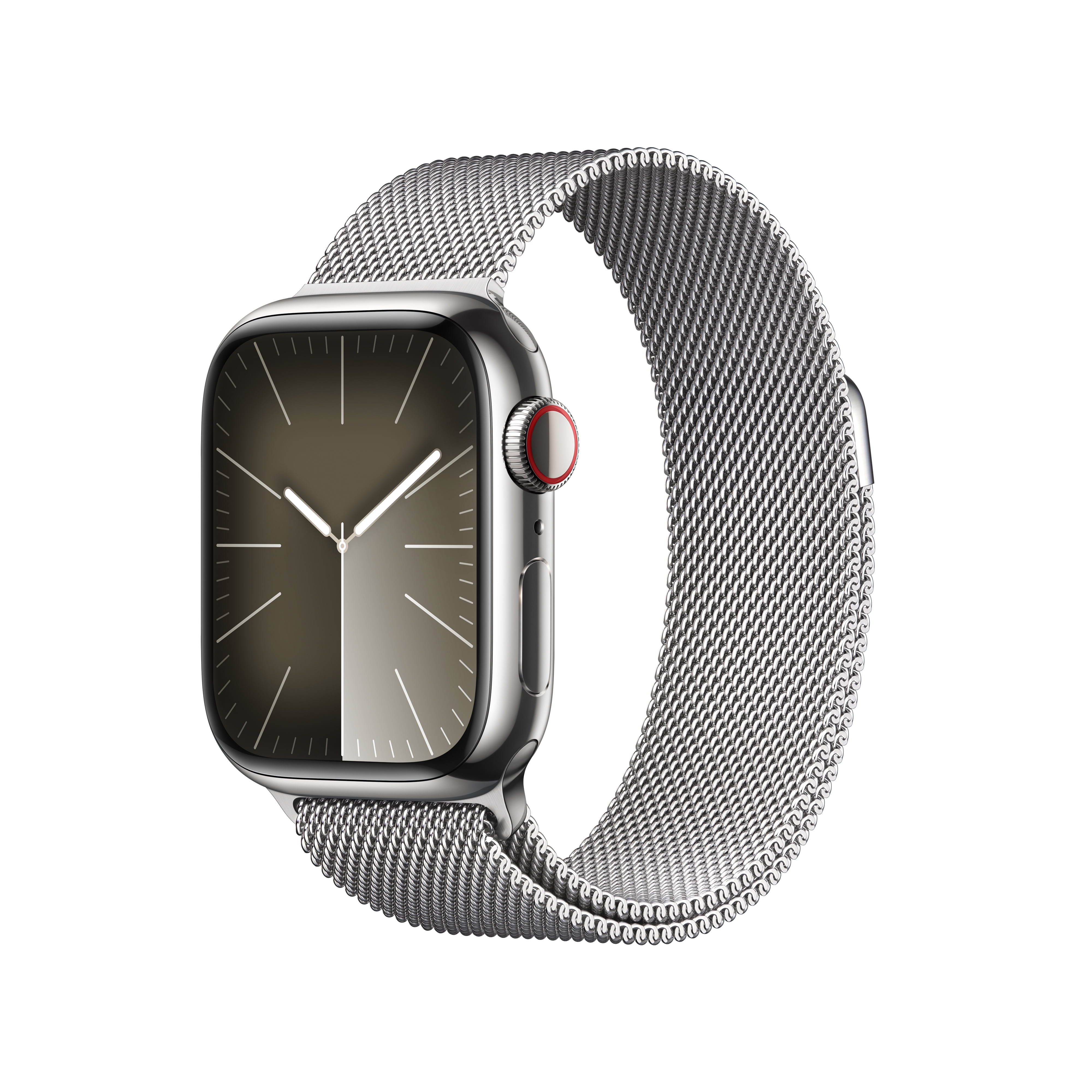 スマートフォン本体 Apple Watch Series 9 41mm Silver GPS Apple Watch Series 9 [GPS + Cellular 41mm] Smartwatch with Silver