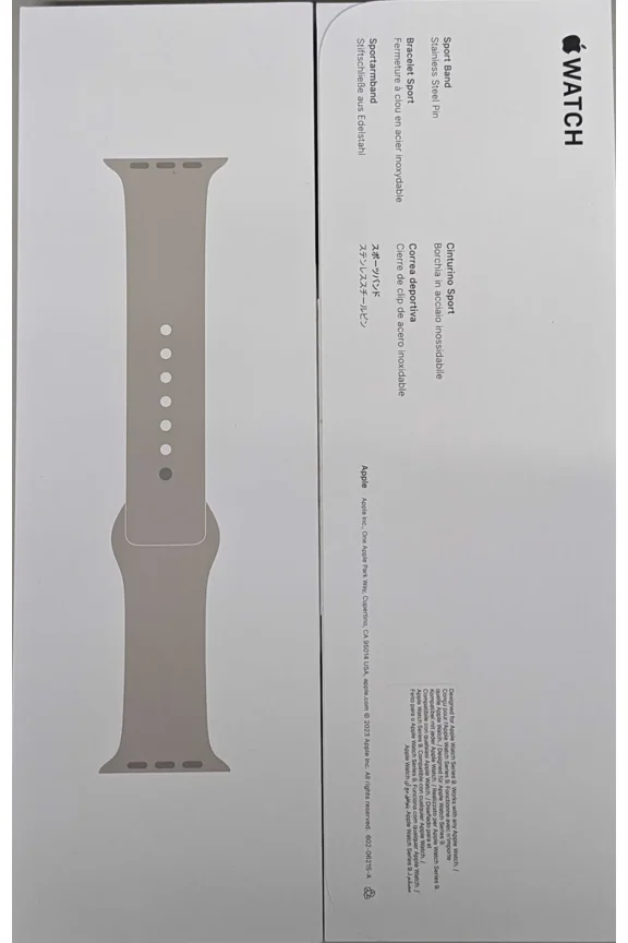 Apple Watch Sport Band(41mm|S/M) for Apple Watch Series 9 - Starlight