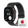 thumbnail image 1 of Apple Watch Ultra 3 GPS + Cellular 49mm Black Titanium Case with Black Titanium Milanese Loop - Large - MF1T4LW/A - (Fall 2025) - AppleCare Bundle, 1 of 5