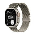thumbnail image 1 of Apple Watch Ultra 3 GPS + Cellular 49mm Natural Titanium Case with Natural Titanium Milanese Loop - Medium, 1 of 5
