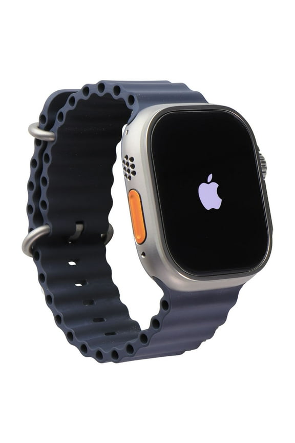 Pre-Owned Apple Watch Ultra 49mm Titanium A2622 GPS + LTE - Midnight Ocean Band, One Size
