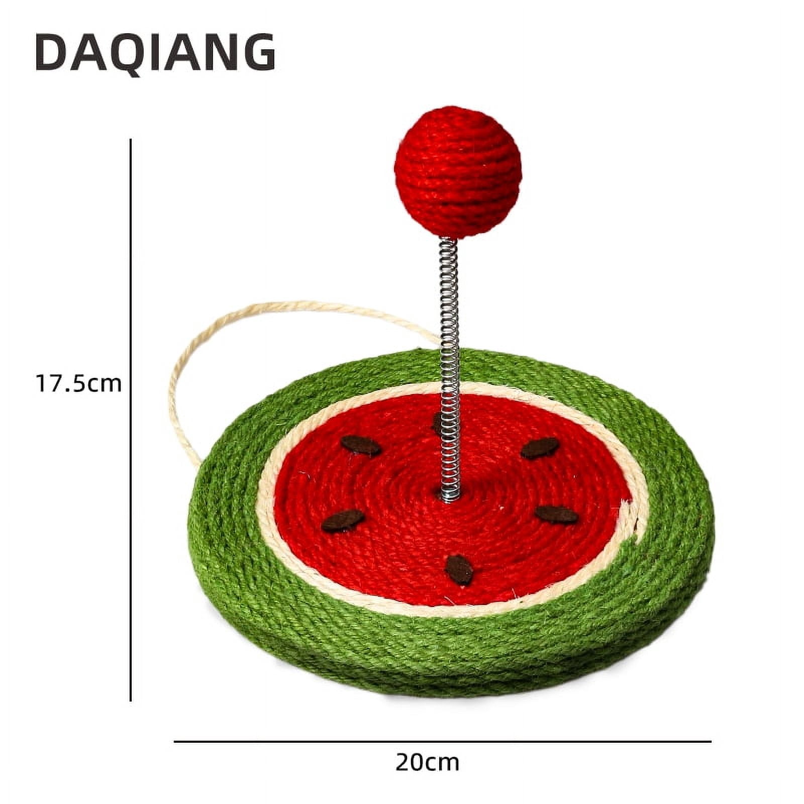 Apple/Watermelon Motion Activated Interactive Cat Toys for Indoor Cats, Long Lifetime Motor Cat Chasing Toy for Exercise/ Kitten Toys