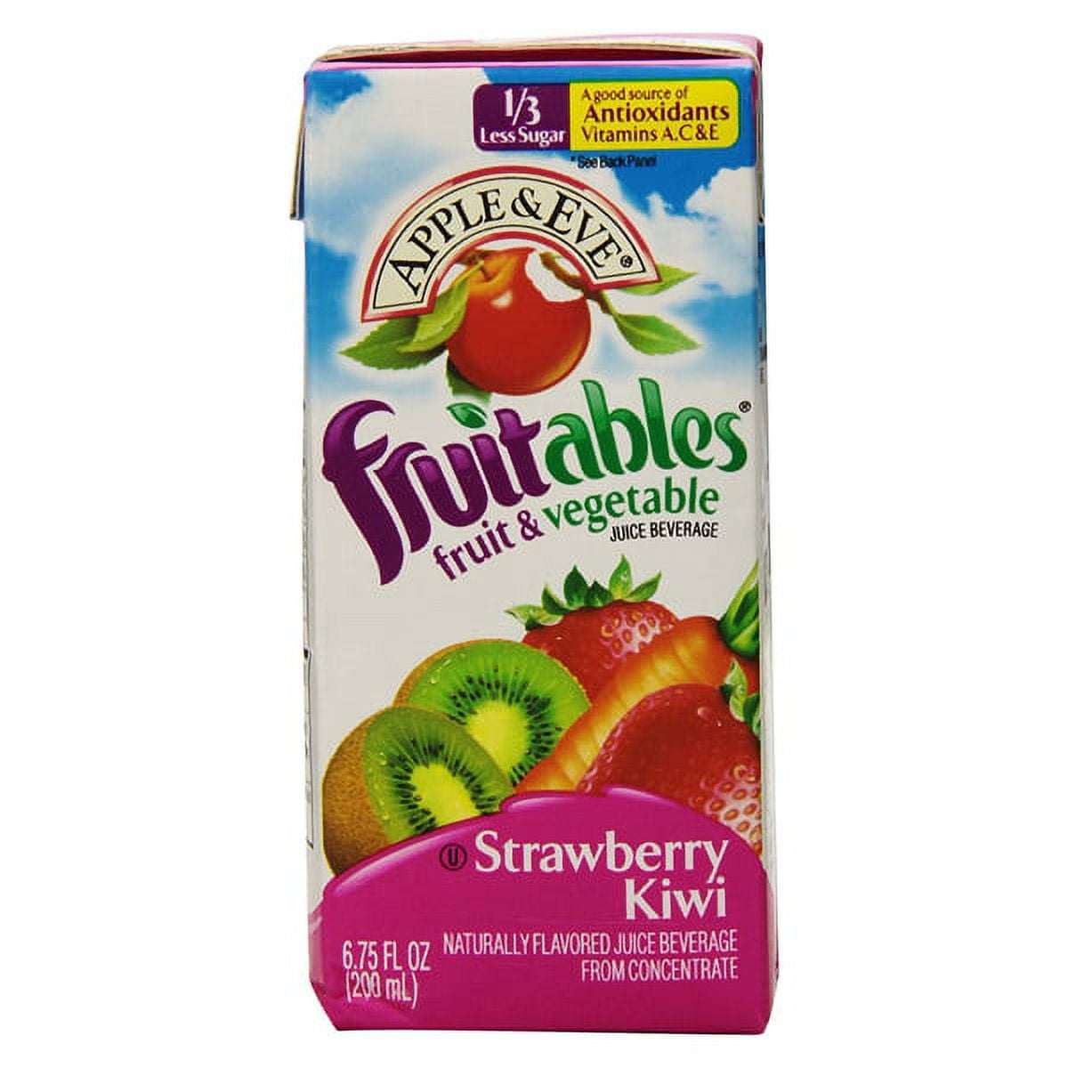 Apple & Eve Fruitables Strawberry Kiwi Fruits & Vegetables 6.75 oz