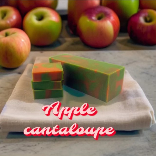 Apple and Cantaloupe