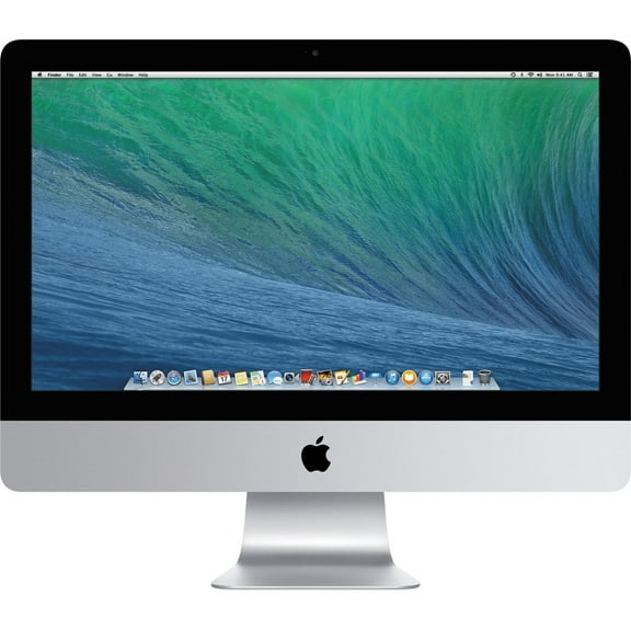 Restored Apple iMac 21.5-inch All-In-One Desktop Computer MF883LL/A, Intel Core i5 , Webcam, 4GB RAM, 500GB HDD, Silver, 1