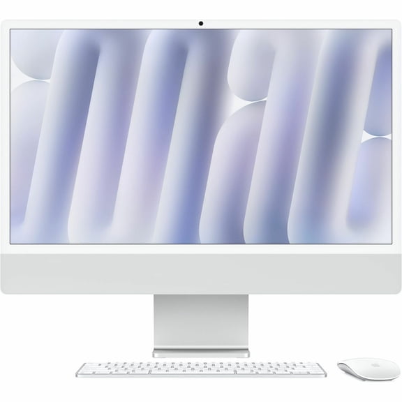 Apple iMac 24" All-In-One Computer, Apple M4, 16GB RAM, 256GB SSD, MacOS Sequoia, MWUU3LL/A