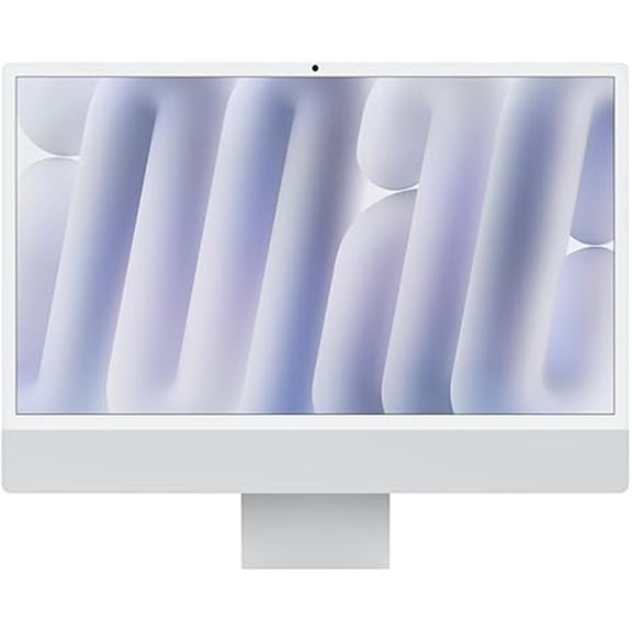 Apple iMac A3137 Desktop Computer with Apple M4 Processor, 24GB RAM, 512GB SSD, Silver