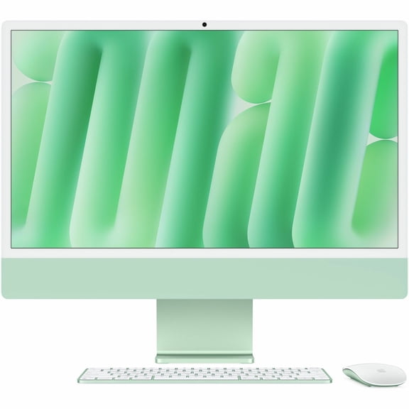 Apple iMac 24" All-In-One Computer, Apple M4, 16GB RAM, 256GB SSD, MacOS Sequoia, MWUY3LL/A