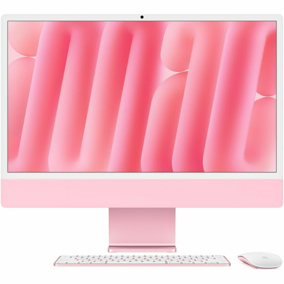 Apple iMac 24" All-In-One Computer, Apple M4, 16GB RAM, 256GB SSD, MacOS Sequoia, MWUG3LL/A
