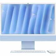 Apple iMac 24 All-In-One Computer, Apple M4, 24GB RAM, 512GB SSD, MacOS Sequoia, MD2T4LL/A