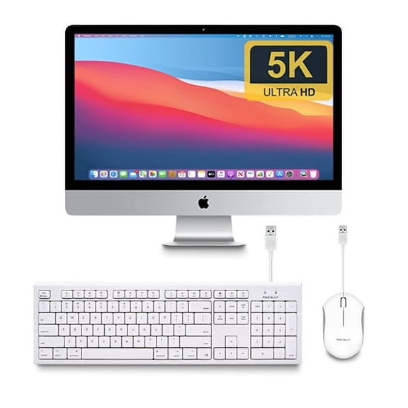 Pre-Owned Apple iMac MK482LL/A 27" Intel Core i5-6600 X4 3.3GHz 8GB 1TB, Silver - USED
