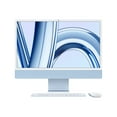 thumbnail image 1 of Apple iMac with 4.5K Retina display All-in-One Computers, M3, 8GB, 256GB SSD, Blue, MQRQ3LL/A, 1 of 5