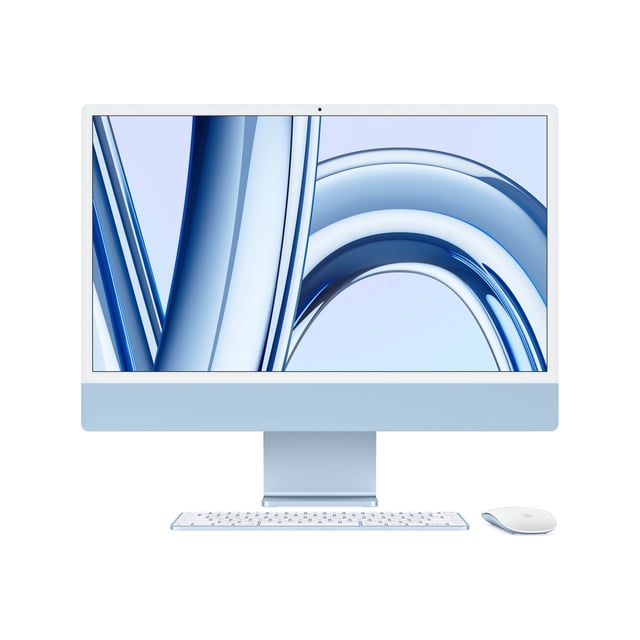 Apple MQRQ3LL/A IMAC 24" 4.5K M3 8CPU/10GPU 8GB/256GB BLUE USA