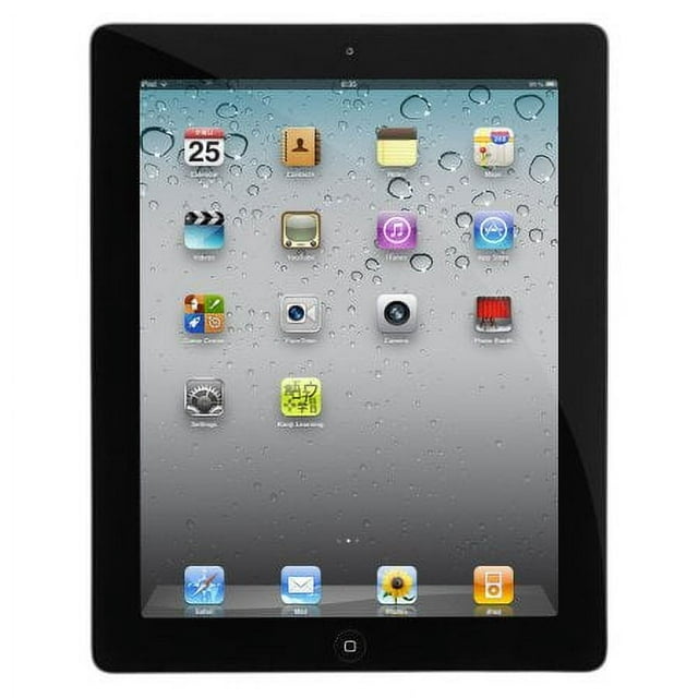 Apple iPad 2 9.7-inch 16GB Wi-Fi, Black (Used Grade A- Engraved)