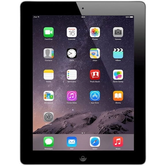 Restored Apple iPad 2 Tablet 16GB Wi-Fi 9.7 Inch Black