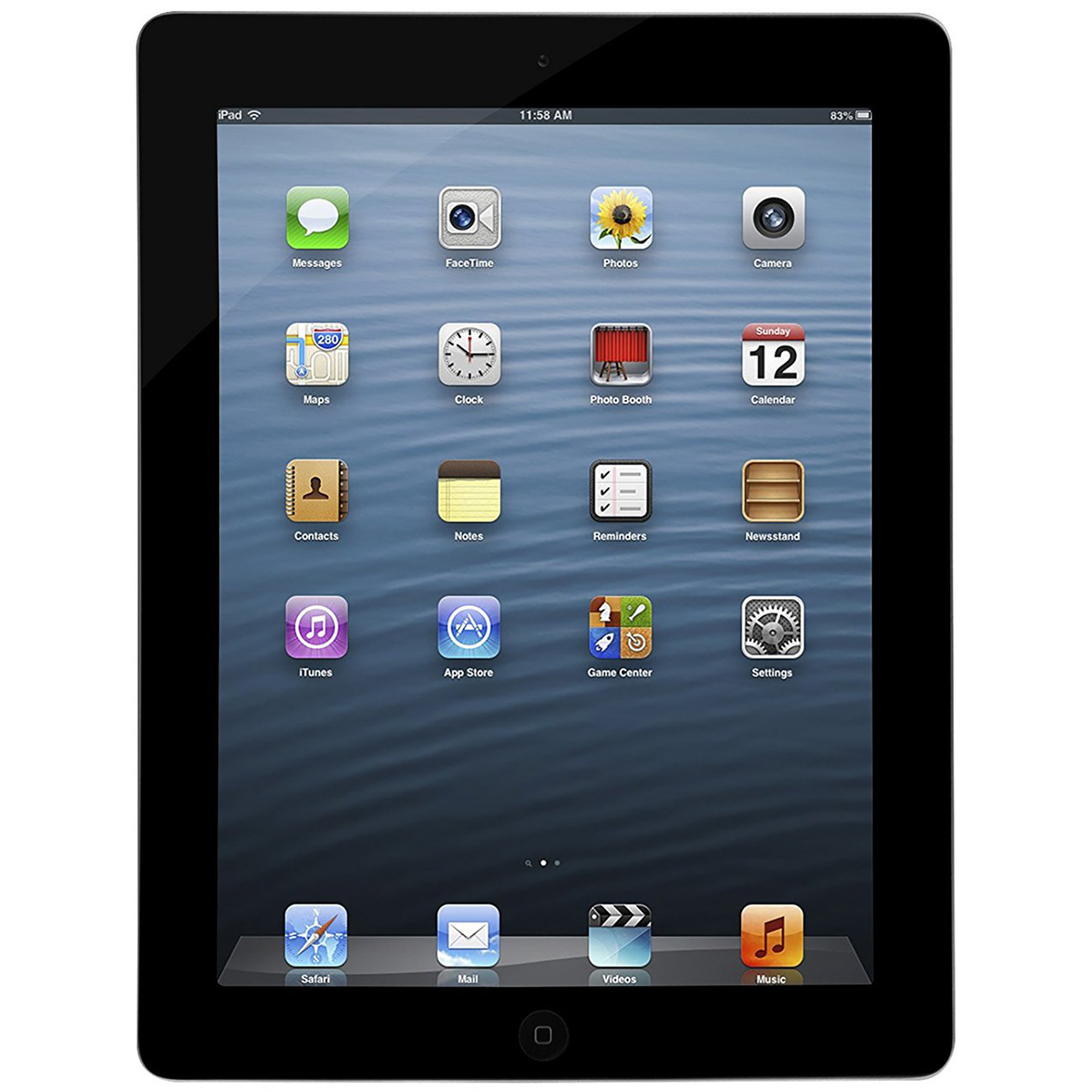Pre-Owned Apple iPad (3rd Generation) Wi-Fi 64GB Tablet - Black