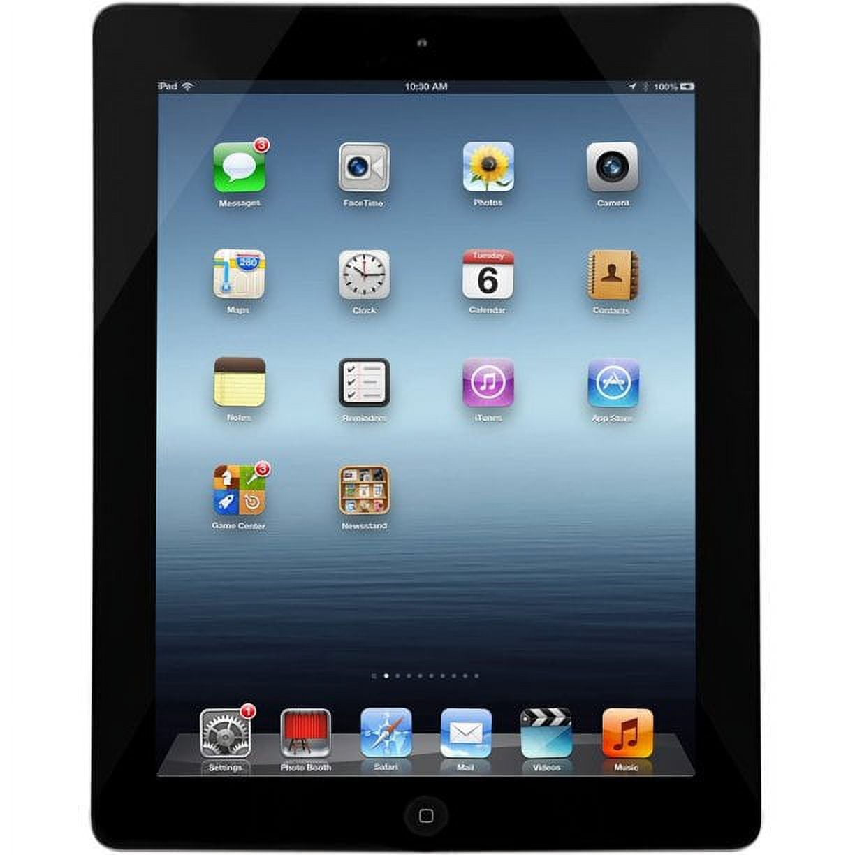 Apple iPad 4 A1458 (WiFi) 32GB Black (Used - Grade A) - Walmart.com