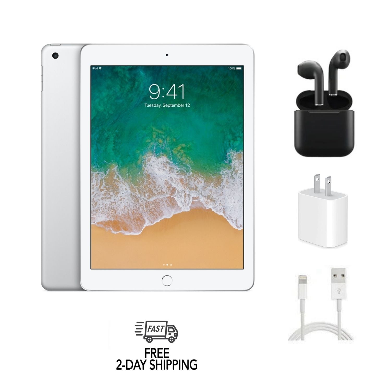 Pre-Owned Apple iPad 5th Gen A1822 (WiFi) 128GB Silver