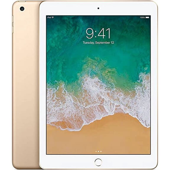 Pre-Owned Apple iPad 9.7" A9, WiFi, 128GB, 5th Generation, Gold
