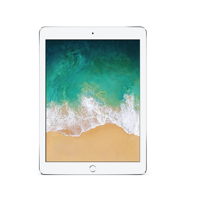 Apple iPad 6 9.7" Tablet 128GB WiFi + 4G LTE GSM Unlocked, Silver (Used Good)