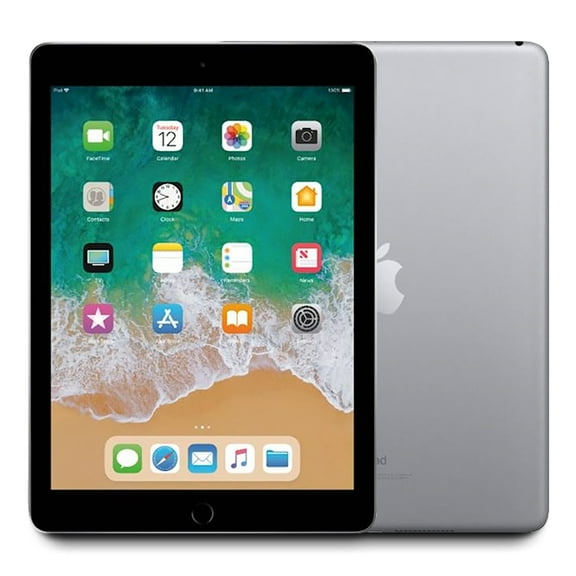 Pre-Owned Apple iPad 6 A1893 MR7J2LL/A 9.7" w/128GB & WiFi (Space Gray) - 2018