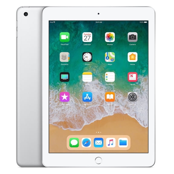 Pre-Owned Apple iPad 6th Gen MR7G2LL/A 9.7 inch (WiFi Only) Tablet - 32GB - Silver A1893