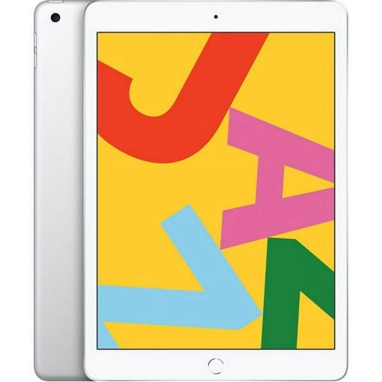 3 iPad 7世代 128GB SIMフリー シルバー Apple-iPad-7-128GB-Silver-Wi-