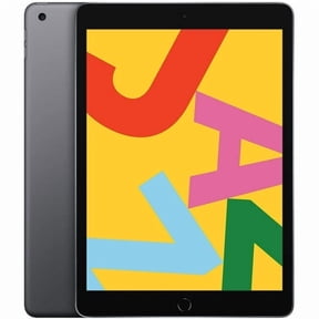 Pre-Owned Apple, iPad, 7th Generation, 10.2in, 128GB, Touchscreen, Space Gray Tablet