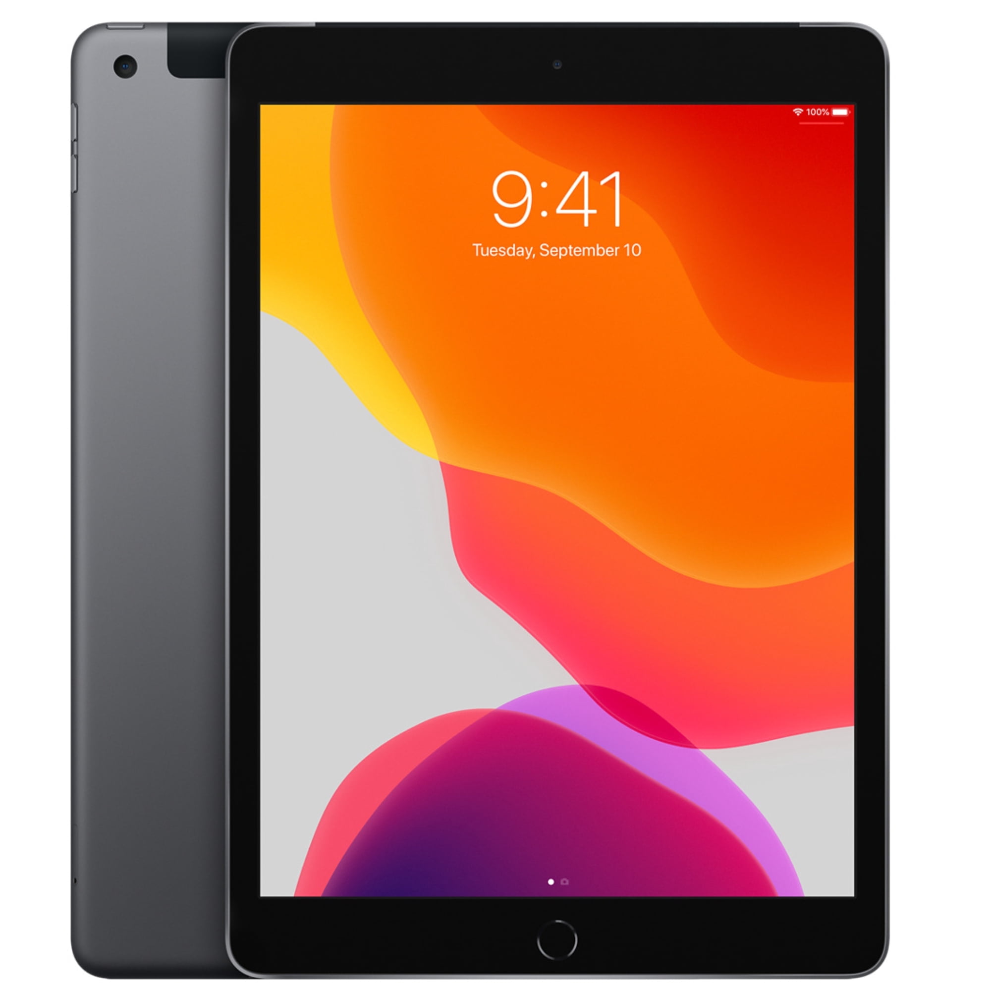 Apple iPad 7th Generation (2019) 10.2-inch WiFi + Cellular, Space Gray 32GB  (Scratch and Dent)