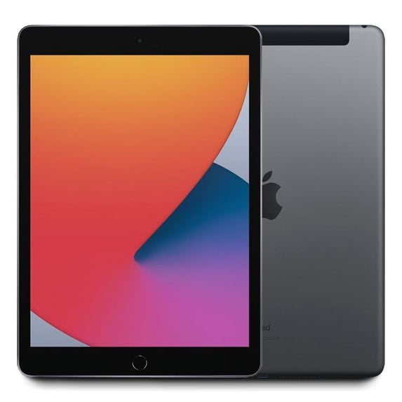 Pre-Owned Apple iPad 8th Gen A2428 Tablet 10.2 Inch 128GB Space Gray