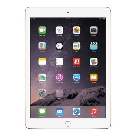 Pre-Owned Apple iPad Air 2 9.7" Tablet 16GB WiFi Only MH0W2LL/A A1566 - Gold (Scratch and Dent Used)