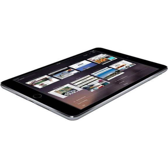 Apple iPad Air 2 MH2M2LL/A Tablet, 9.7" QXGA, Apple A8X, 1 GB, 64 GB Storage, iOS 8, 4G, Space Gray
