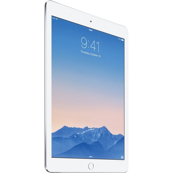 Restored Apple iPad Air 2 Wi-Fi + Cellular - 2nd generation - tablet - 128 GB - 9.7" IPS (2048 x 1536) - 3G, 4G - LTE - silver