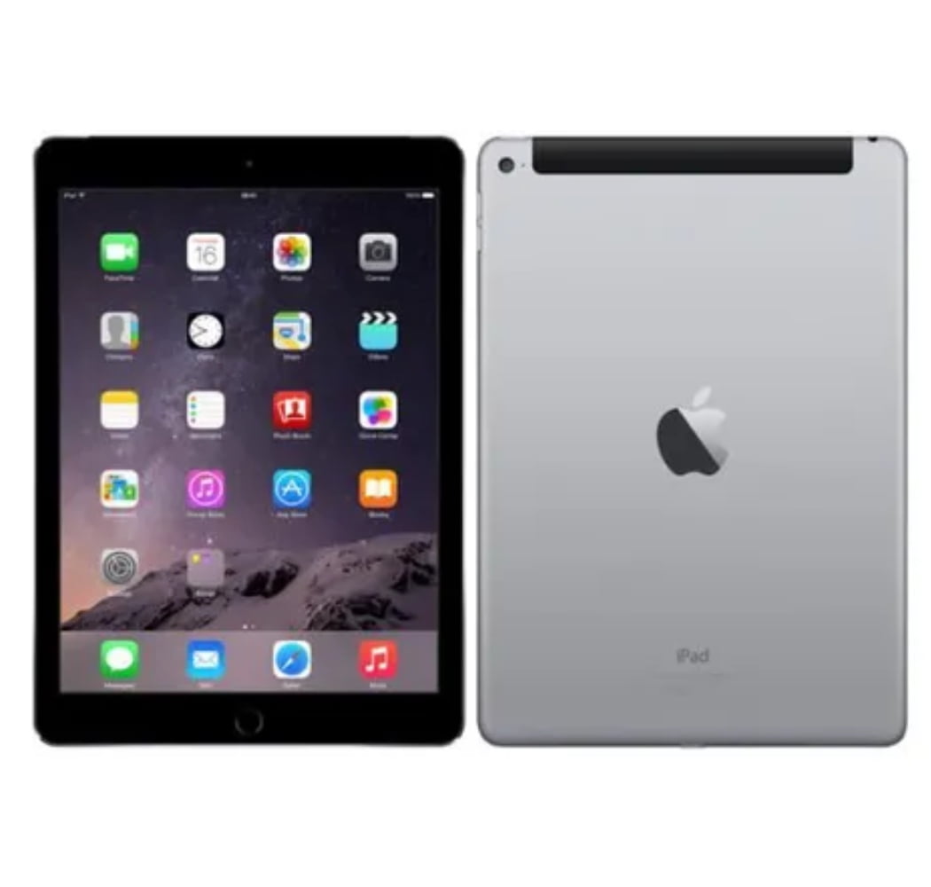 Apple iPad Air 2, Wifi + Cellular , Unlocked, 64 GB, Space Gray