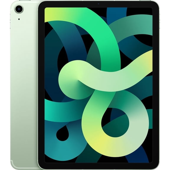Restored Apple iPad Air 4 A2324 Tablet Computer (Wi-Fi + Cellular Unlocked) 256GB Green