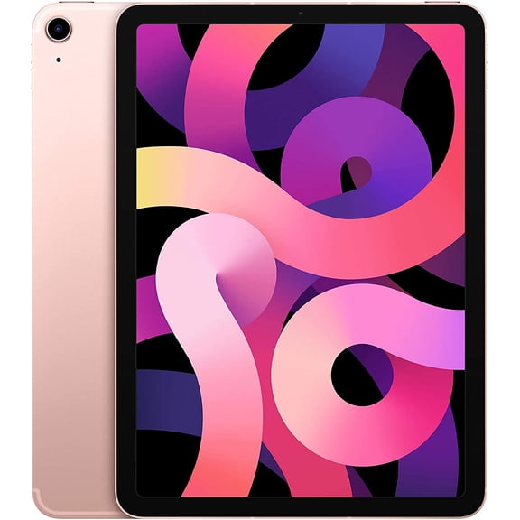 Pre-Owned Apple iPad Air 4th Gen 64GB Wi-Fi + 4G Tablet Rose Gold