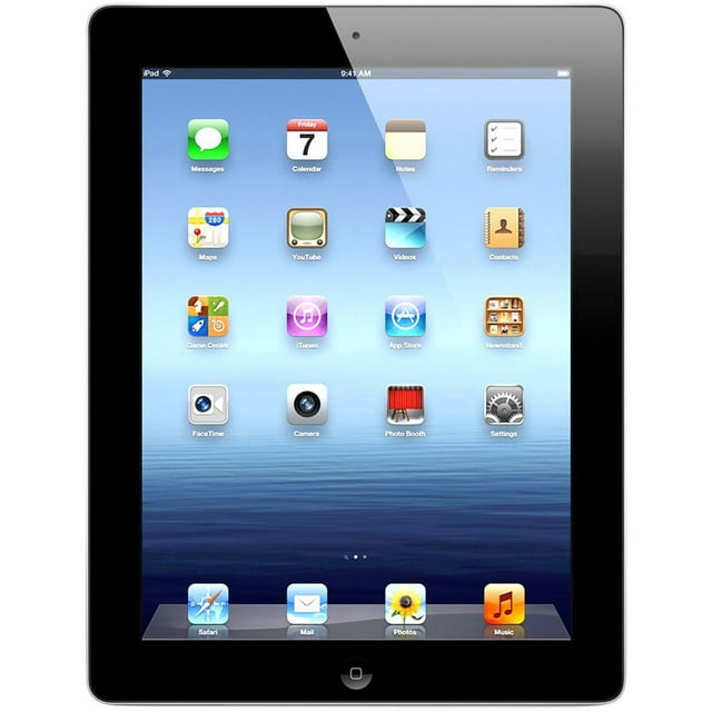 Apple iPad MD523LL/A Tablet, 9.7" QXGA, Apple A6X, 32 GB Storage, iOS 6, Black