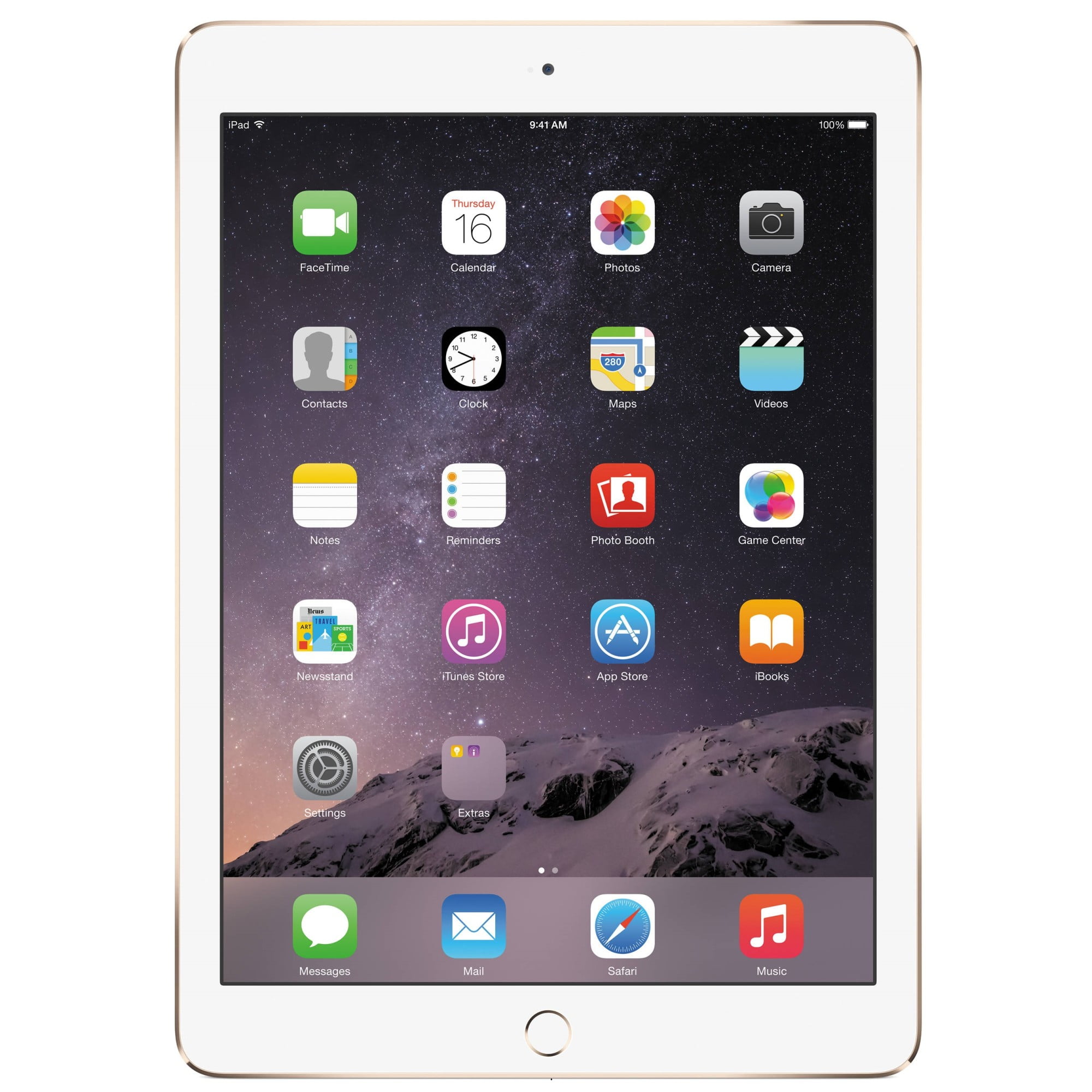 iPad mini 4 (第4世代) 128GB Wi-Fiモデル ゴールド - iPad本体