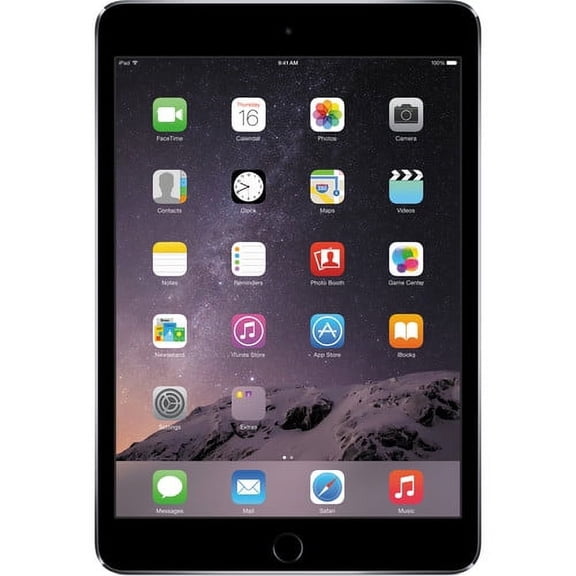 Pre-Owned Apple iPad Mini 3 - WiFi Only - Space Gray - 16GB (Scratch and Dent)