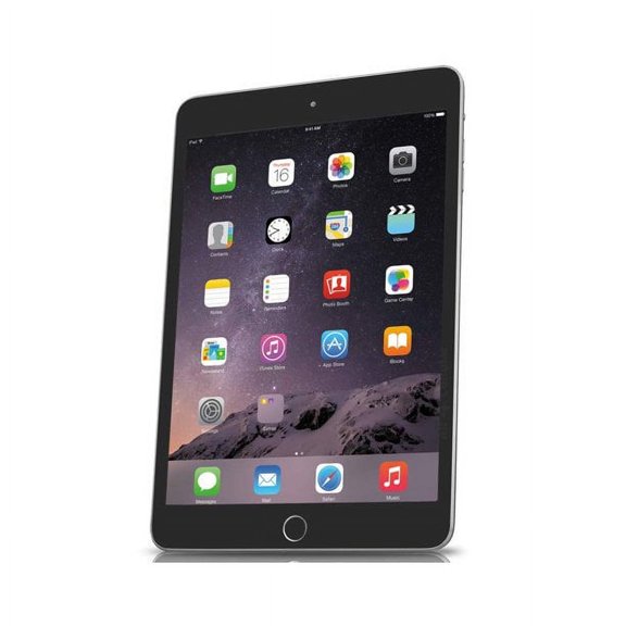 Pre-Owned Apple iPad Mini 3rd Generation 7.9" 16GB Space Gray Tablet iOS 12 (WiFi + Cellular Unlocked) Used Grade A