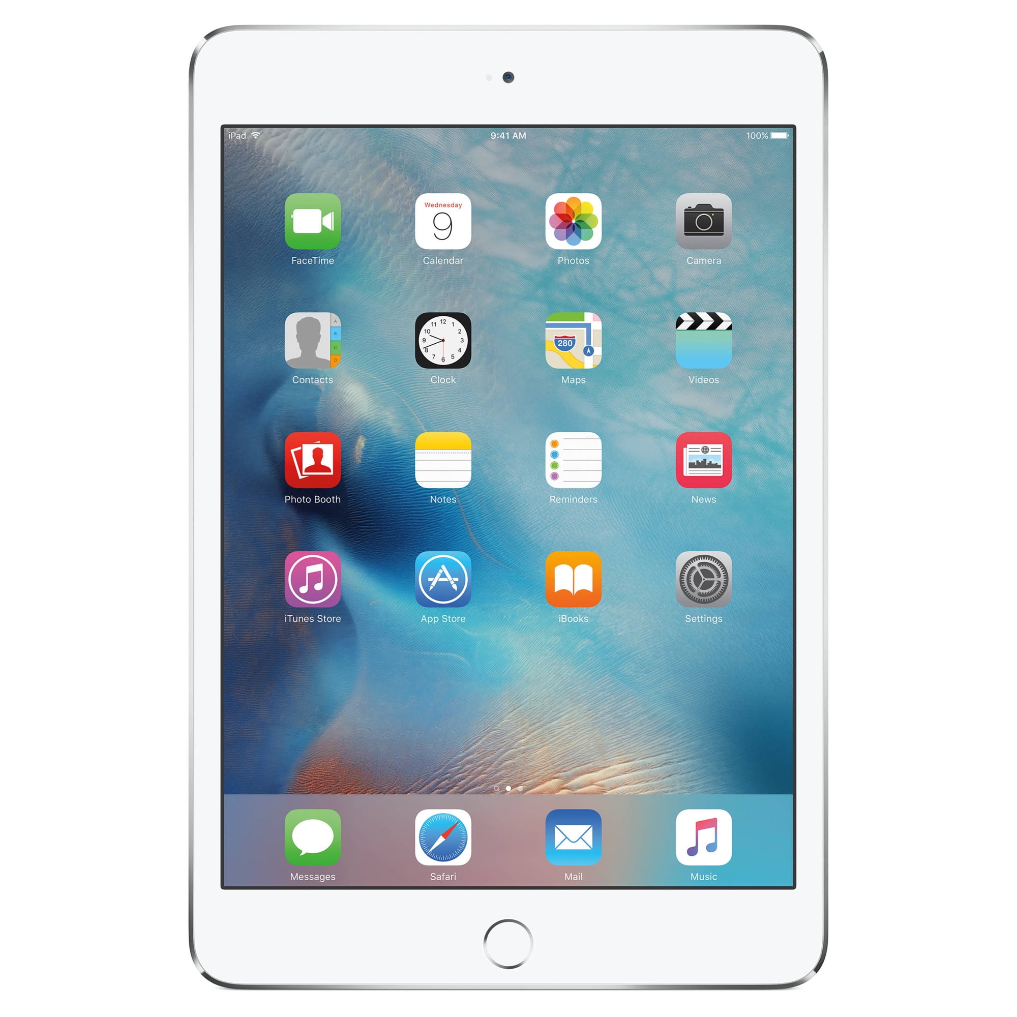 Apple iPad Mini 4 128GB Wi-Fi Only Tablet - Silver (Used)