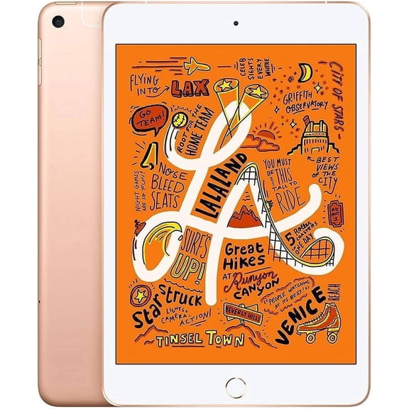 Pre-Owned Apple iPad Mini 5 256GB (WiFi) with A12 Bionic Processor, Touchscreen, Gold